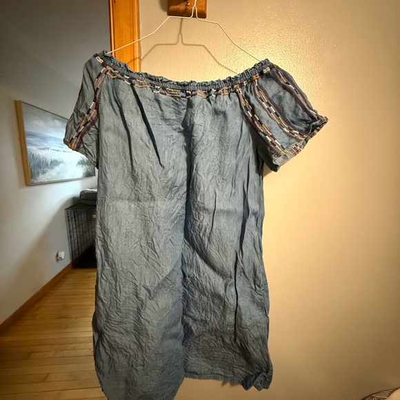 Knox Rose Denim Blue Dress - Picture 1 of 2